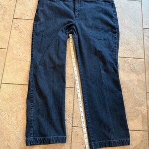 Gloria Vanderbilt Dark Blue Straight Leg Jeans